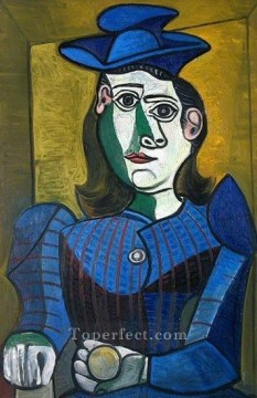 Busto de mujer con sombrero 2 1962 Pablo Picasso Pinturas al óleo
